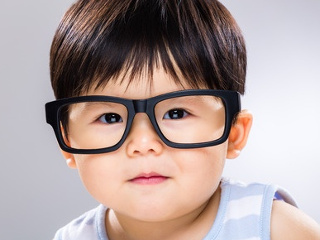 kid with glasses